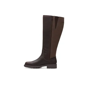 Clarks Opal Glow Knee-high Boots Women's Brown