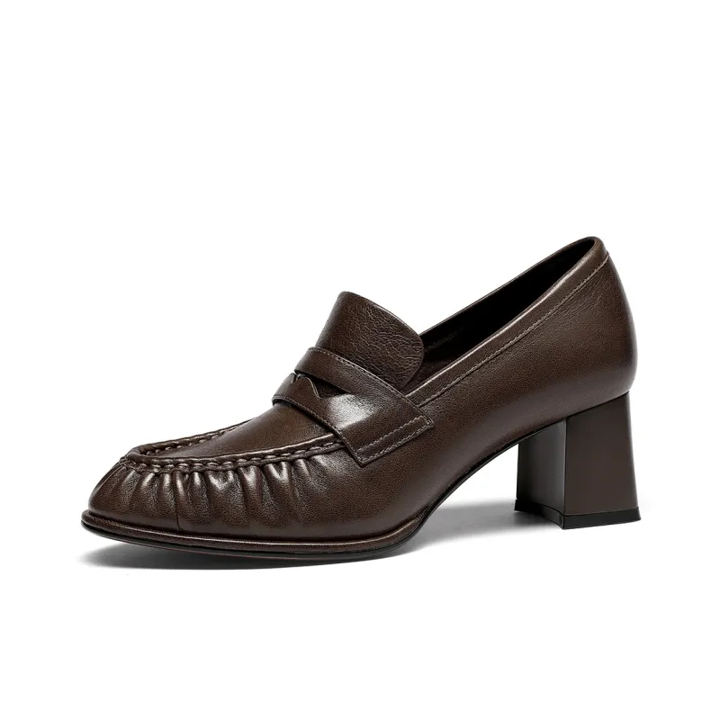 GOLDLION High Heels Women's Khaki-6