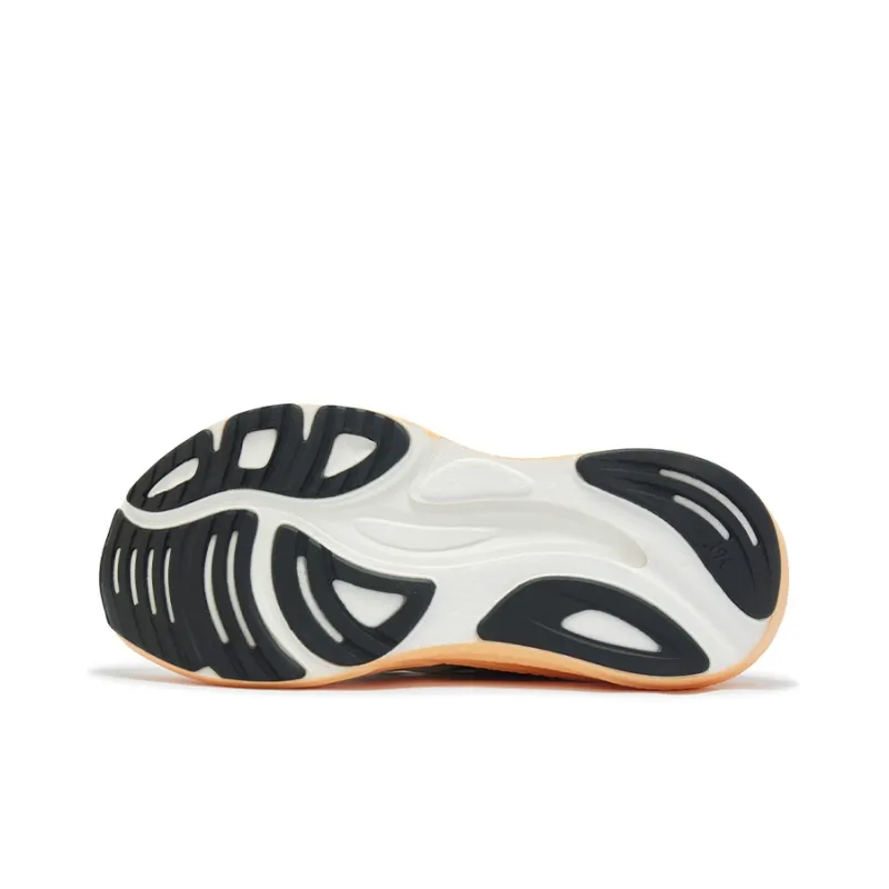 361° Cushioning Anti Slip And Wear Resistant Low Top Casual Running Shoes Unisex White Black-4