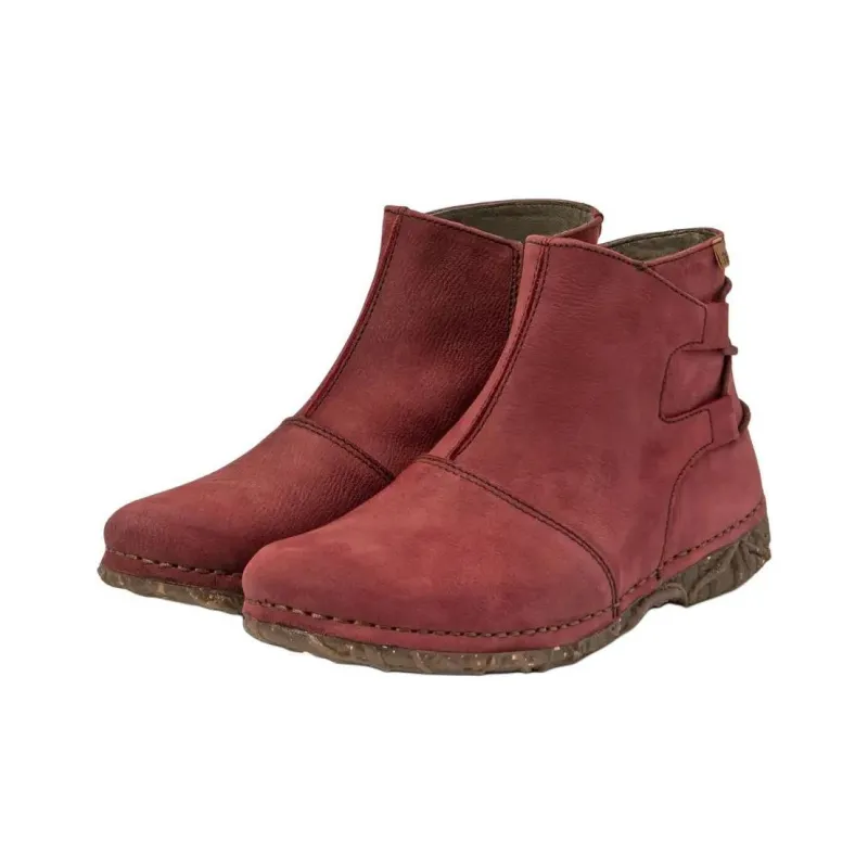 El Naturalista ANGKOR Ankle Boots 2cm Women's Red-1