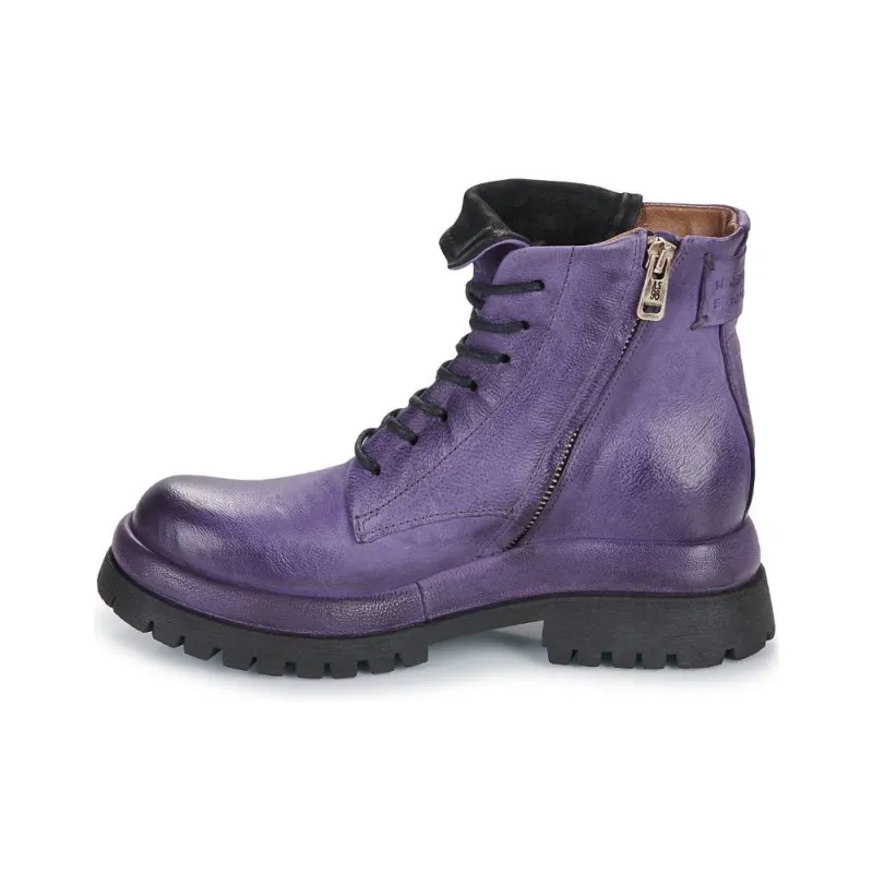 AirStep AS98 Ankle Boots 5cm Women's Purple-1