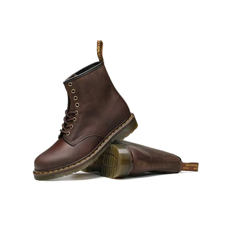 Dr.Martens 1460 Lacing Martin Boots Brown Unisex-1