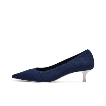 JC DAMO Flared Heel High Heels 4.5cm Women's