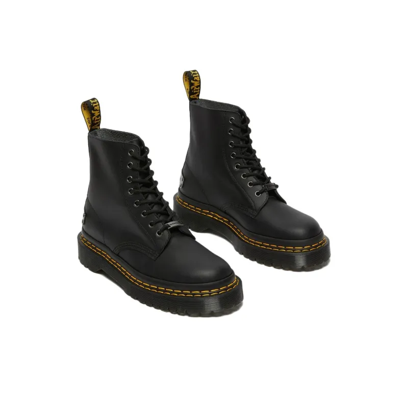Dr.Martens 1460 Bex Double Stitch Leather Boots 'Black'-2