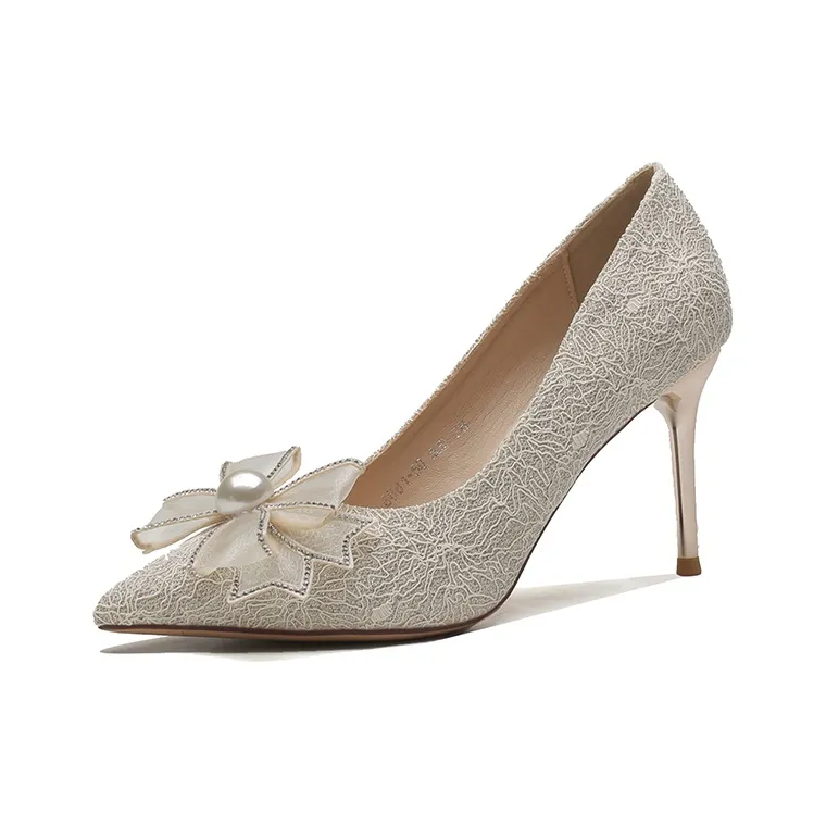 KATHRYN WILSON Heart Fluttering Slim Heel High Heels Women's-1