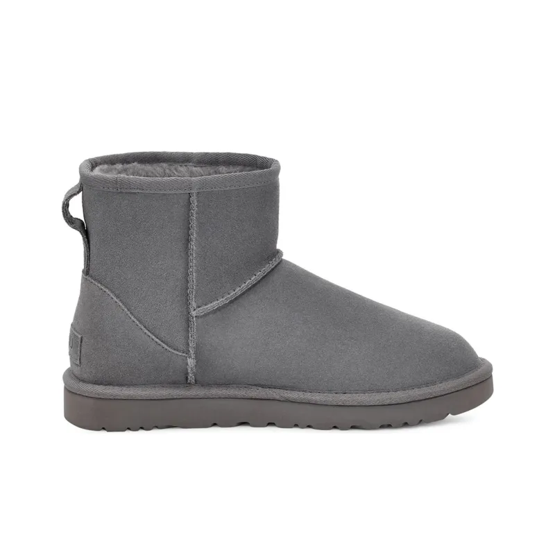UGG Short Snow Boots Women's Gray-1