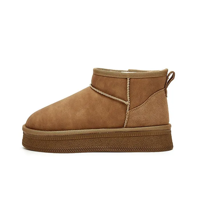 DAPHNE Warm Short Snow Boots Women's-0