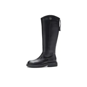 NINE WEST Knee-high Boots 3.5cm Women's Black