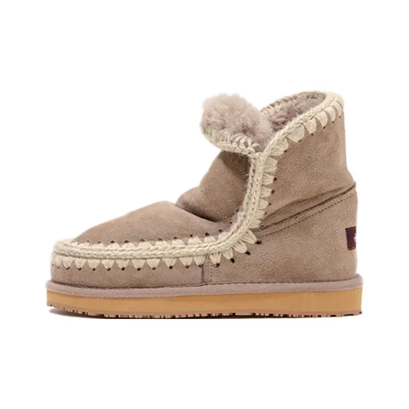 K.D.KENAZ Warm Coverage Snow Boots Women's Brown-0