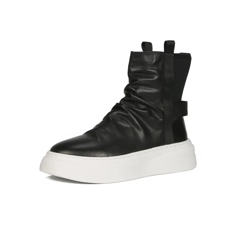 Thai Points Ankle Boots Men's Black-1