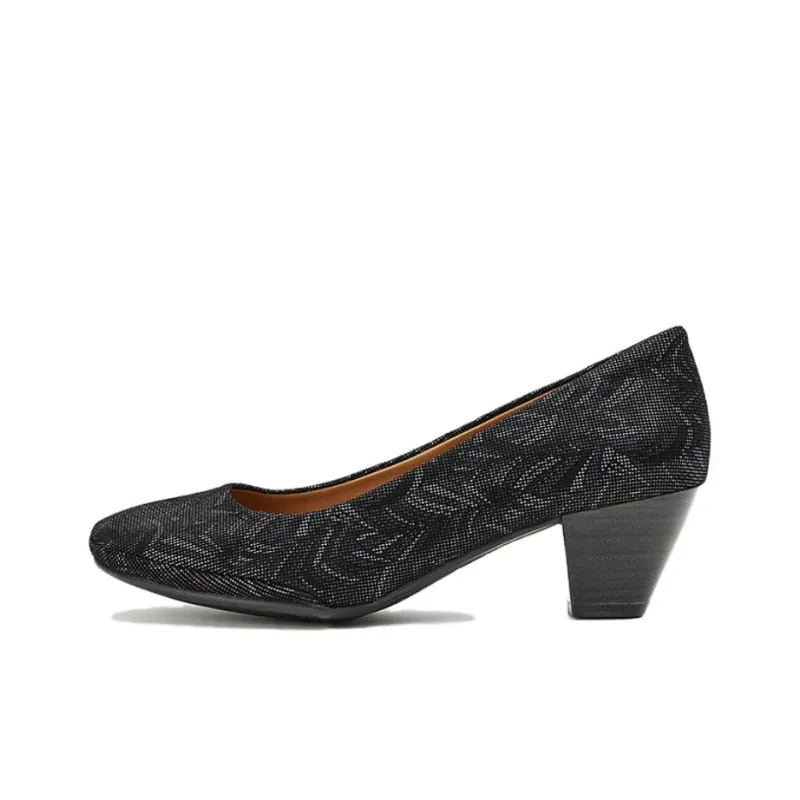 MEPHISTO Block Heel High Heels 5cm Women's-6
