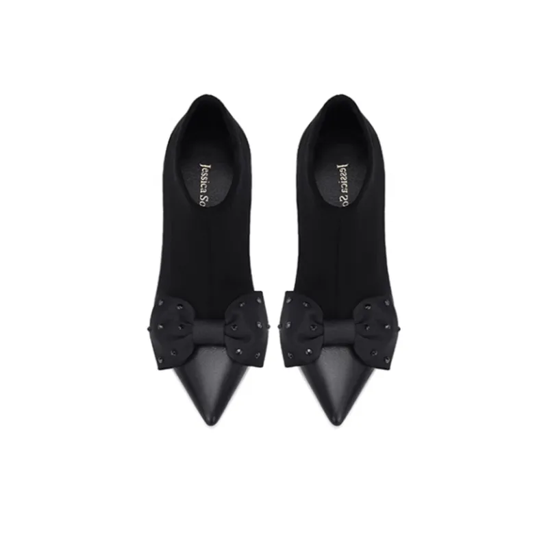 JESSICA SOPHIA Ankle Boots 6.5cm Women's Black-3