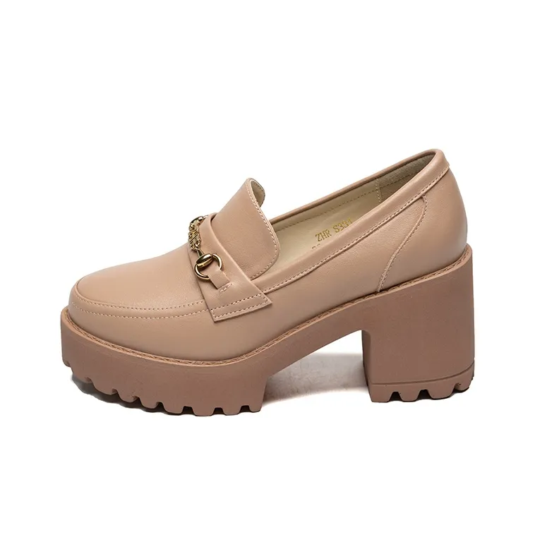 ZHR High Heels Women's Black/Beige/Nude-16