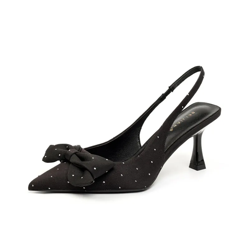Beijiani Slim Heel High Heels 7cm Women's-6