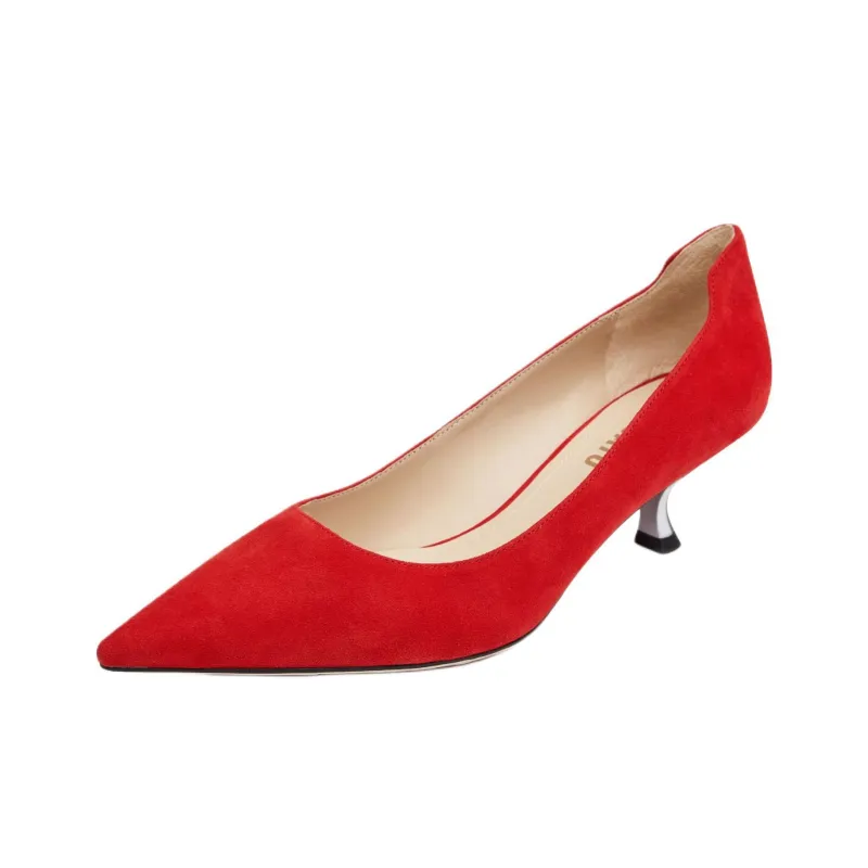 Staccato MELODY Flared Heel Shoes High Heels 5cm Women's-8