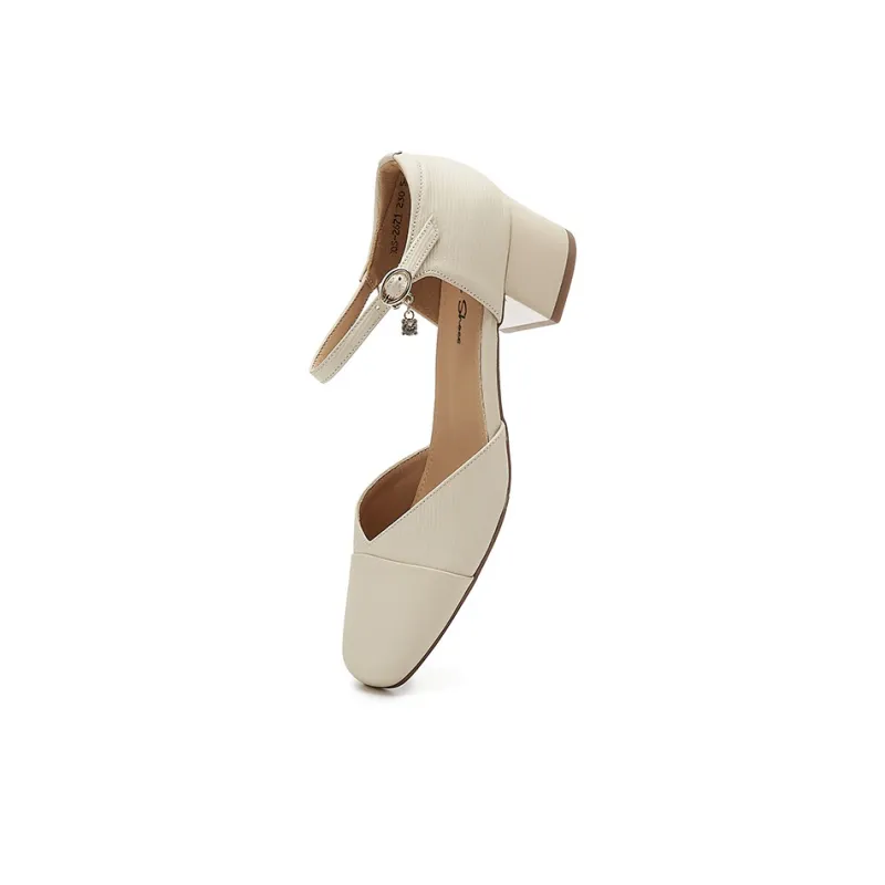 QUICHESHOES Chunky Heel High Heels 5.5cm Women's-1