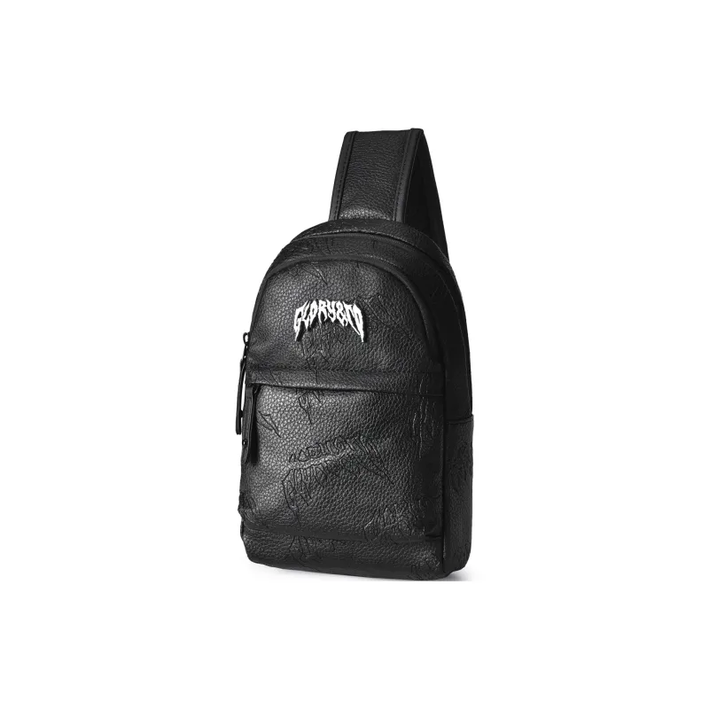 GLORY&CO PVC Backpack Regular Men's Black-12
