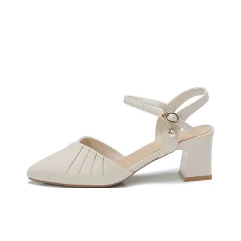 TOMAY Block Heel High Heels 6cm Women's