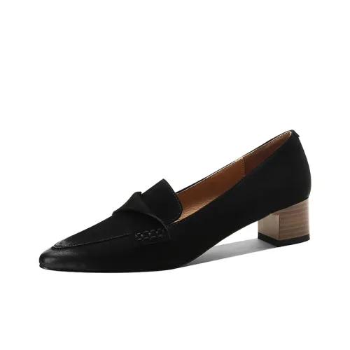 FMM Chunky Heel High Heels 4cm Women's