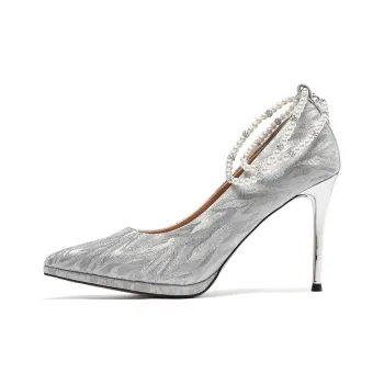ST&SAT Princess On The Run Slim Heel High Heels 9.5cm Women's