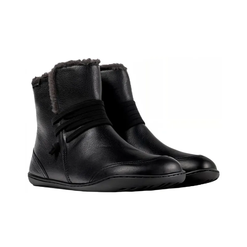 CAMPER Short Snow Boots Women's Black-1