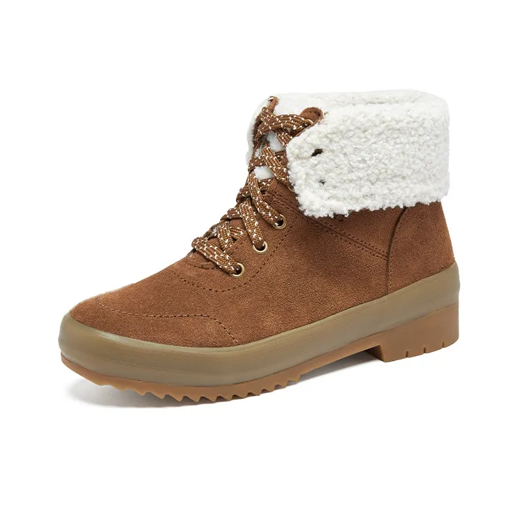 Keds Snow Boots Women's Brown/White-1