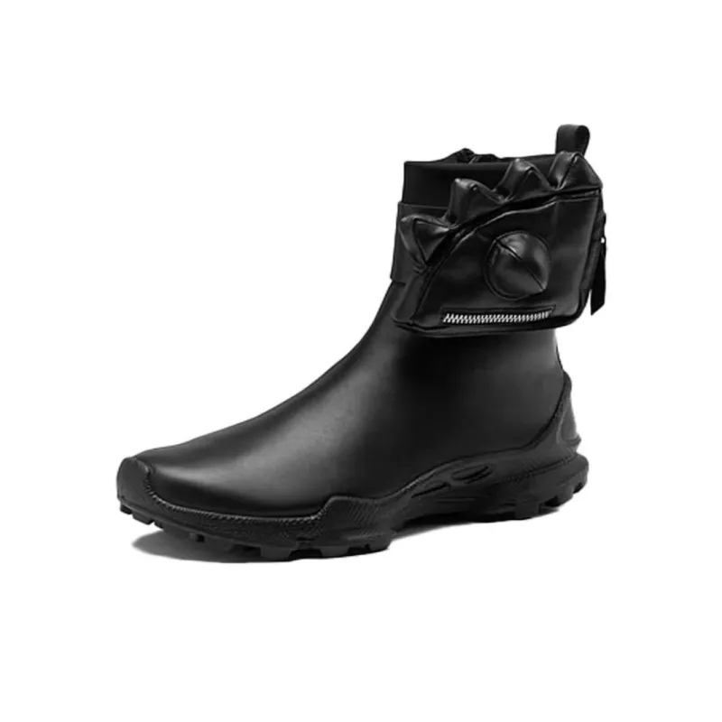 Ecco Ankle Boots Men Black-2
