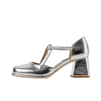 Wonderful Couple Chunky Heel High Heels 6cm Women's