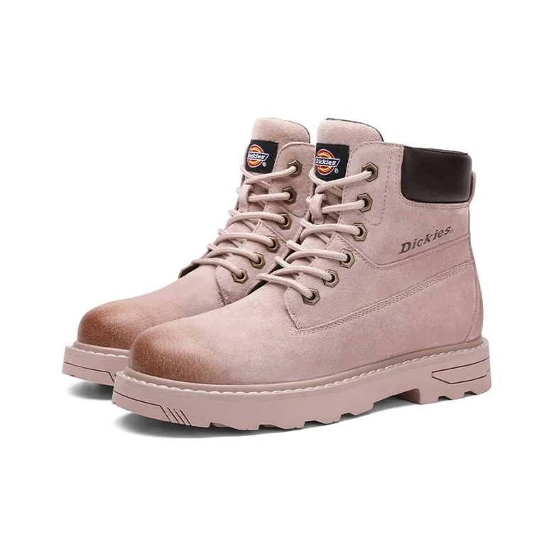 Dickies Short Martin Boot Women's Pink-3