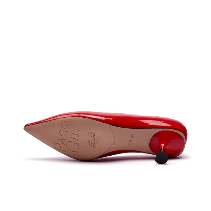 PACO GIL High Heels Women's Red-5