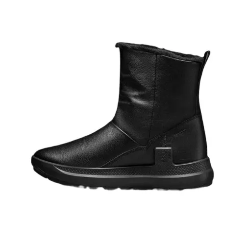 Ecco Thermal Slip Resistant Short Snow Boots Women's Black