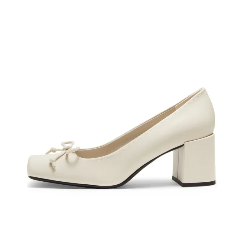 CHARLES&KEITH High Heels Women's Pink/White/Black-0
