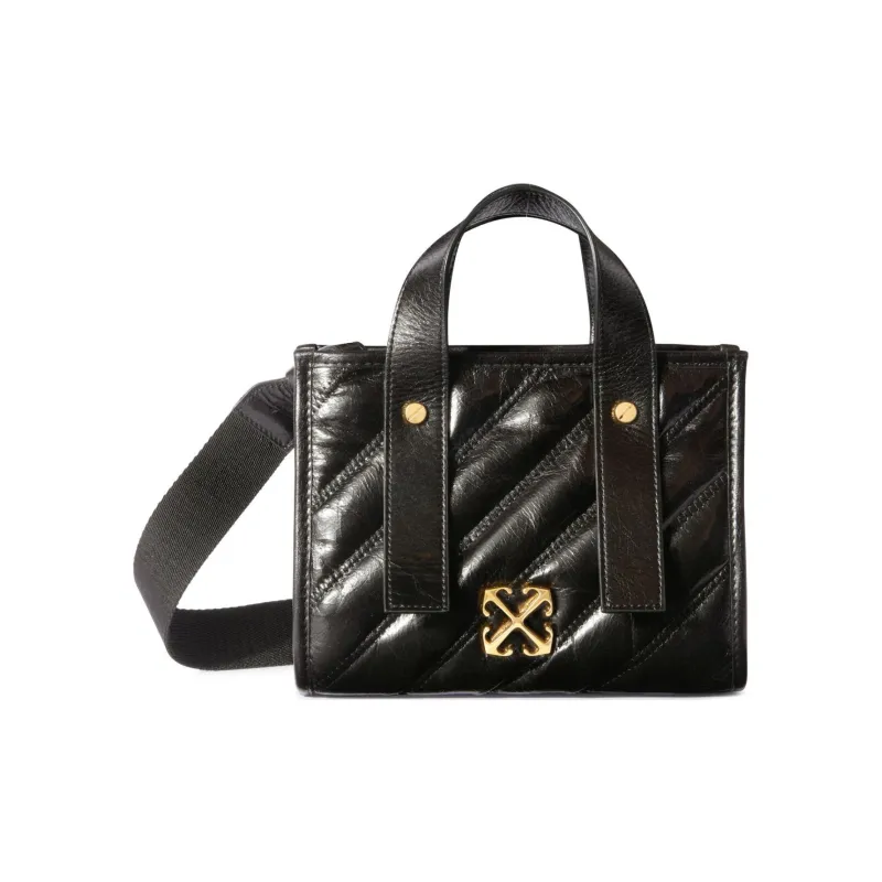 OFF WHITE Quilted Tote Bag-0