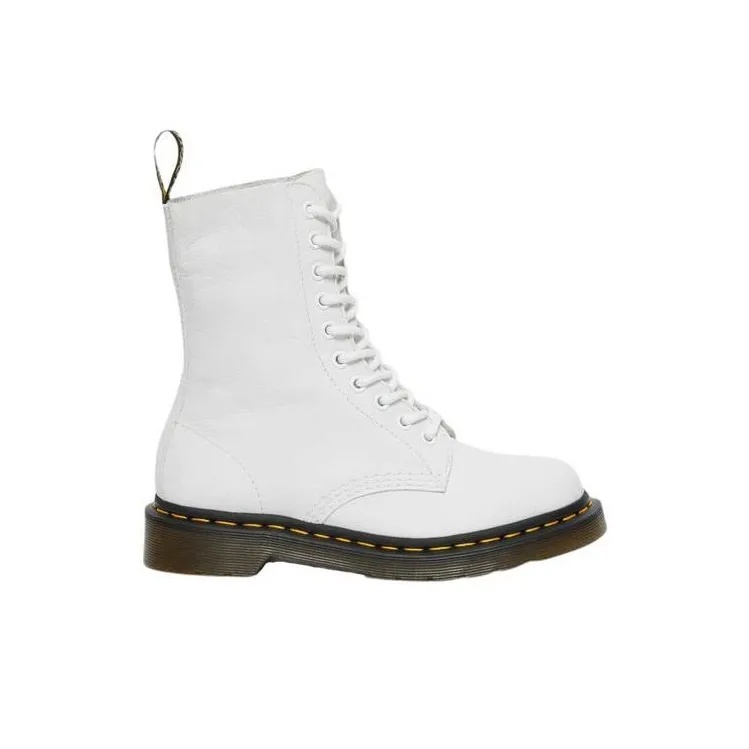 Dr.Martens 1490 Virginia Leather High Boots 'White' Women's-1