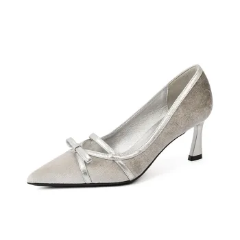 Beijiani Slim Heel High Heels 6cm Women's