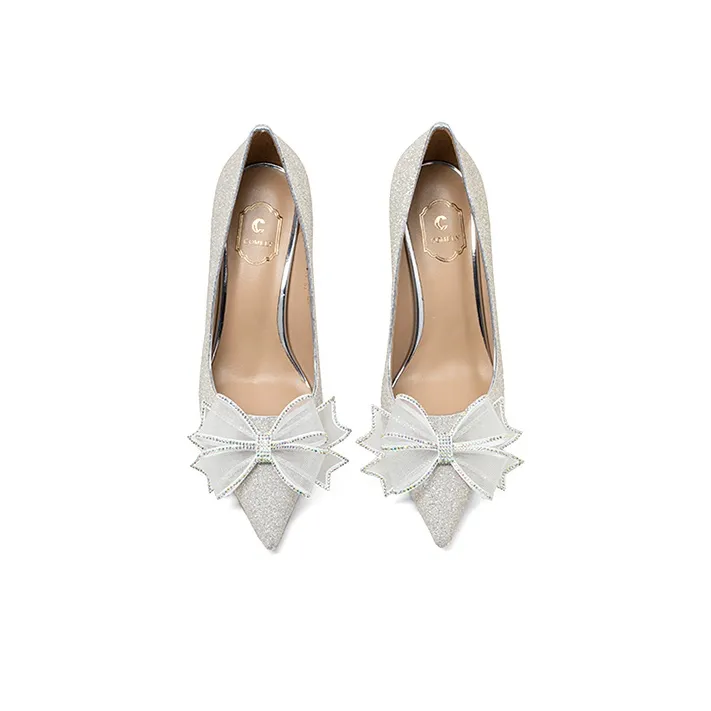 COMELY Slim Heel High Heels 7.5cm Women's-7