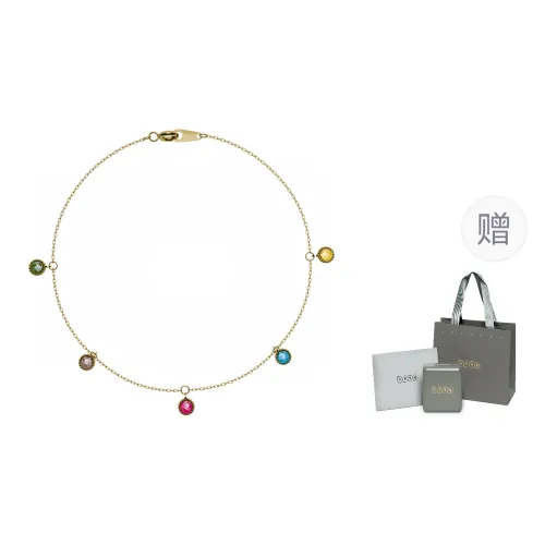 YPYN 14K Gold Bracelets Women's Multicolor