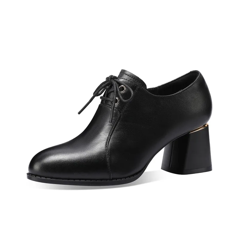 Mulinsen Chunky Heel High Heels 6.0cm Women's-2