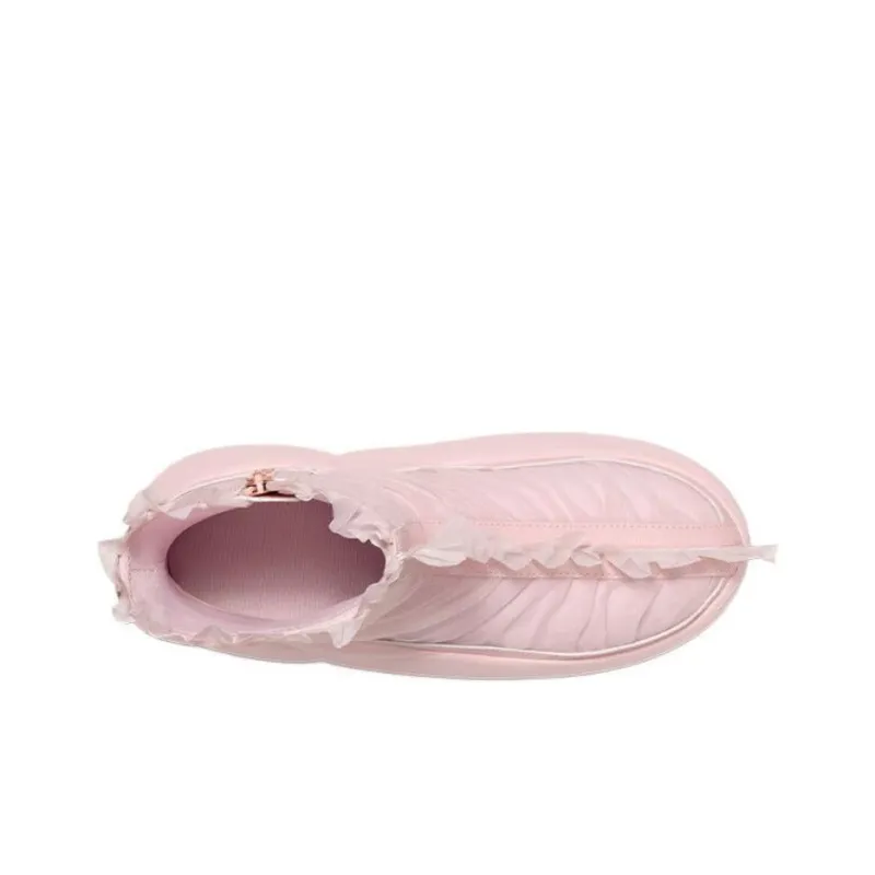 UGG Ruffle Boot Short Collina Strada Seashell Pink Women's-5