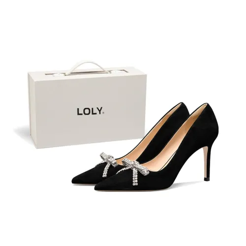 LOLY Slim Heel High Heels Box Women's