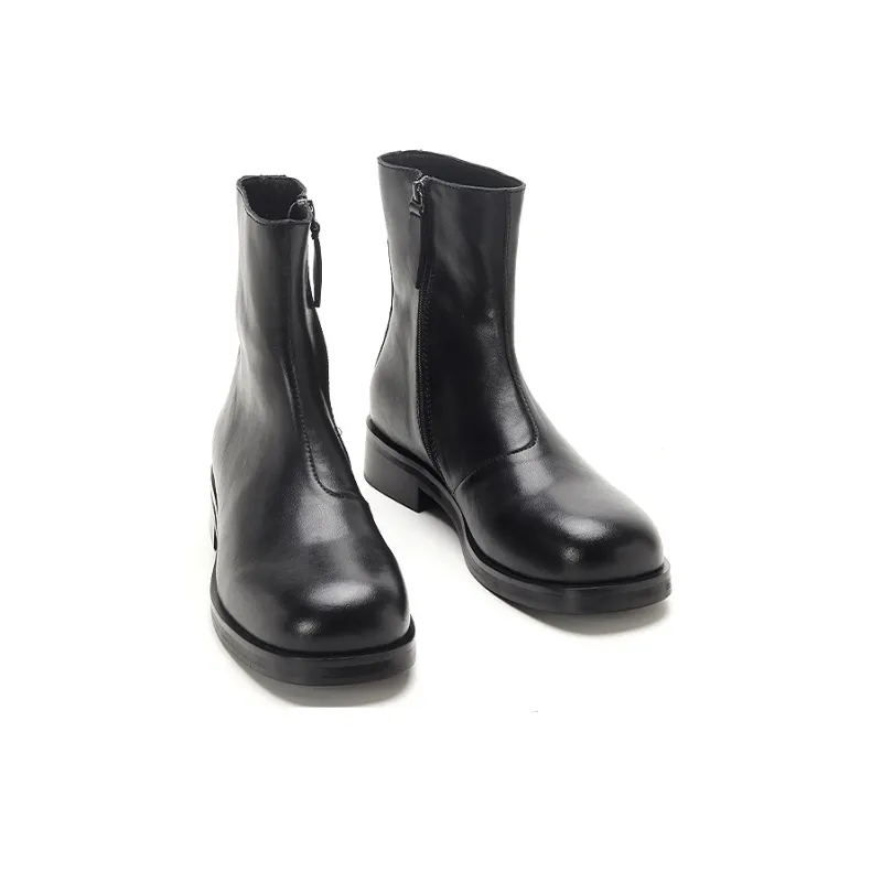 FEELDOTRENDS Ankle Boots 3.5 Cm Unisex Black-2