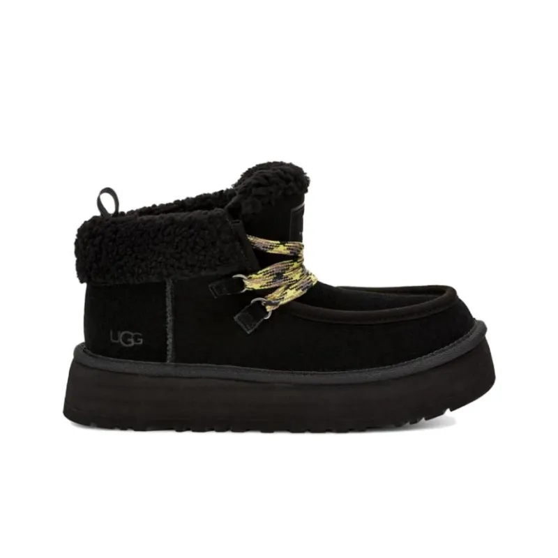 UGG Funkarra Cabin Cuff Boot Black Women's-1