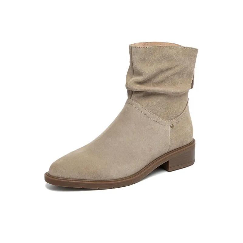 BATA Ankle Boots Women's Black/Apricot/Brown-6