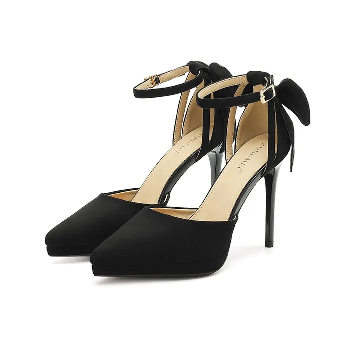 Zubumei Slim Heel High Heels 10.5cm Women's-1