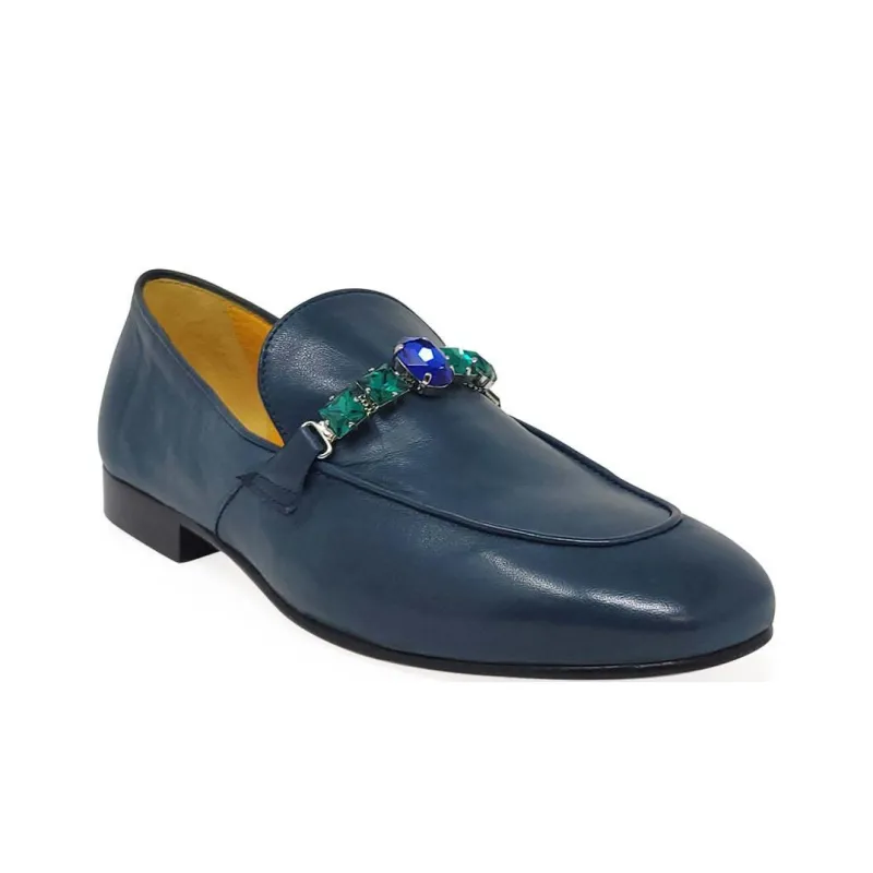 MADISON MAISON Loafers 1.3cm Women's Blue-1