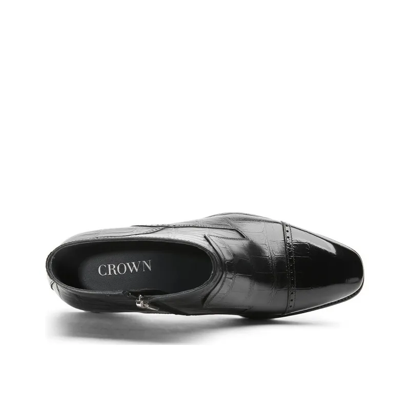 CROWN Chelsea Boots Men's Black-3