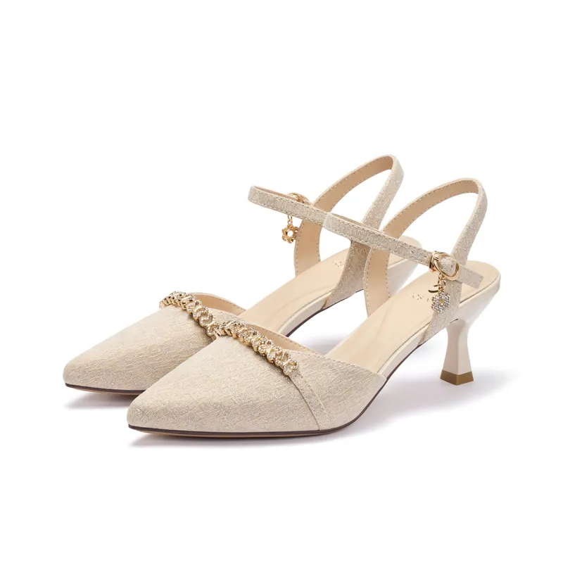 JOSINY Slim Heel High Heels 7cm Women's-4