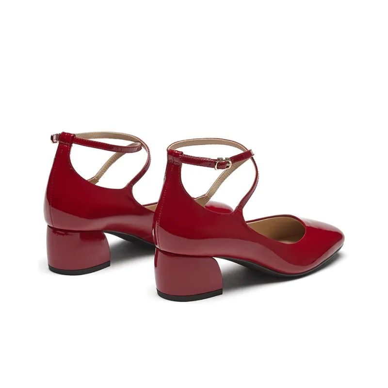 73Hours Love In The Maze Female Lead Chunky Heel High Heels 4.5cm Women's-3