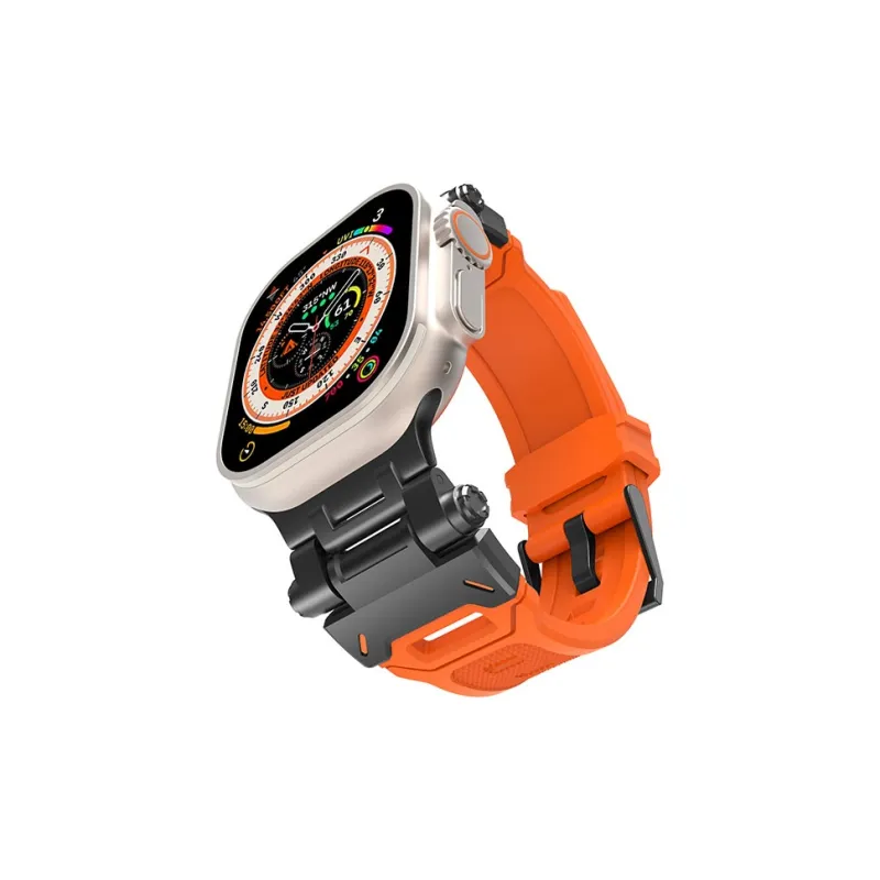 ZHENGGUANG Watch Band Apple Compatibility 41mm Silicone Material-57