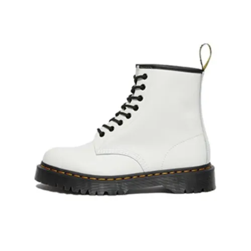 Dr.Martens 1460 Bex Martin Boots Couple Style White